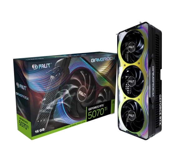 Palit GeForce RTX 5070 Ti GameRock